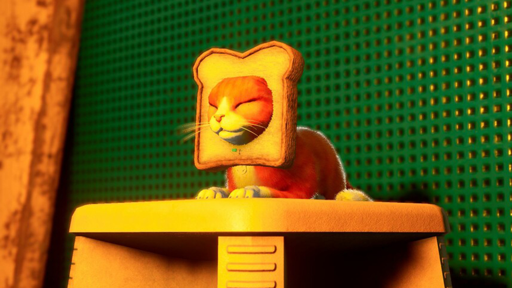 Screenshot from Schrodinger's Cat Burglar video game