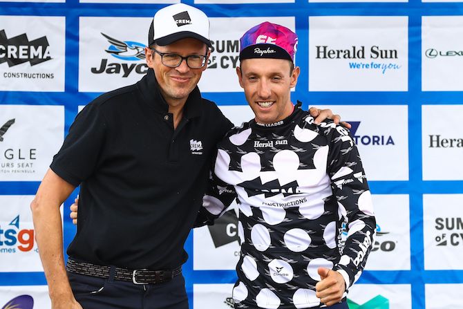 Michael Woods also leads the mountains competition