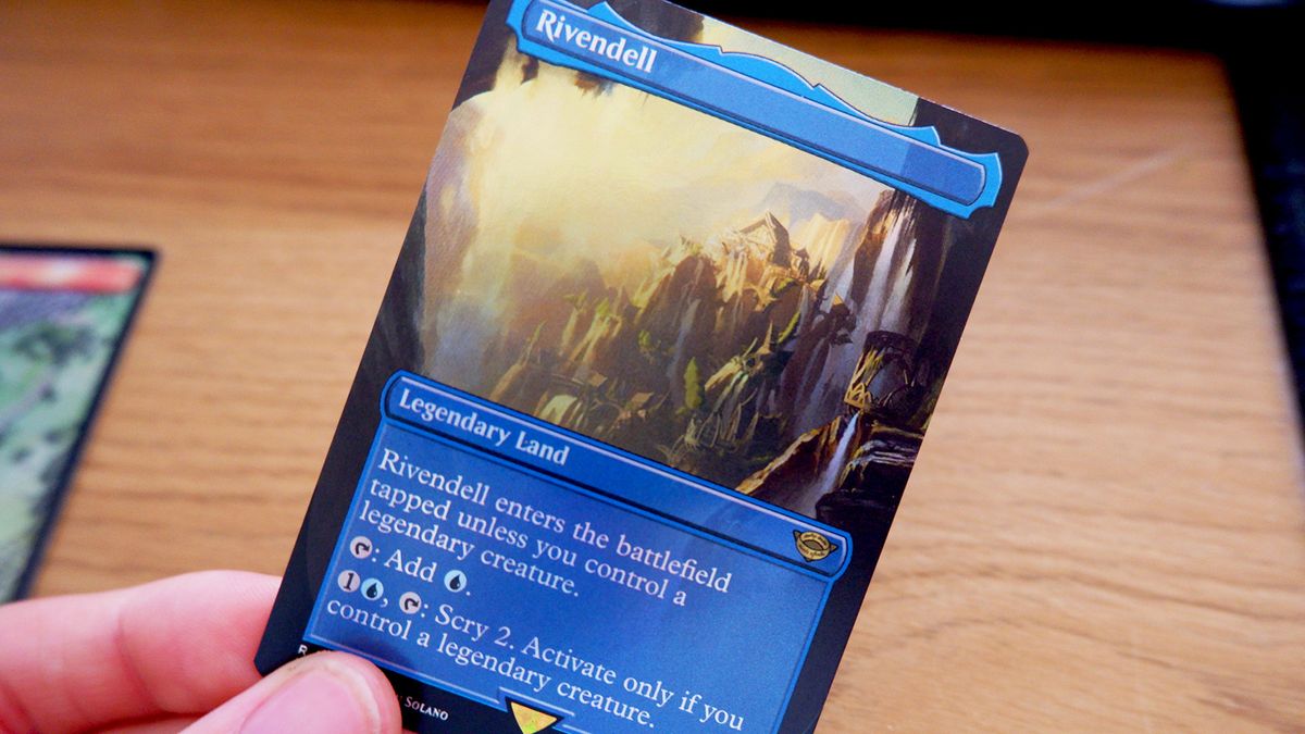 Magic: The Gathering LotR land cards