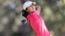 Andrea Revuelta takes a shot for Stanford