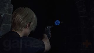 Resident Evil 4 Remake Cliffside Ruins Blue Medallion