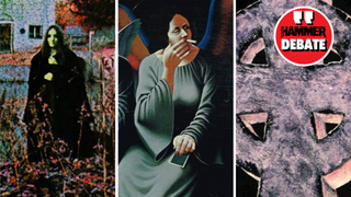 Various Black Sabbath album artworks