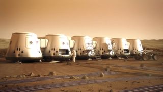 Mars One Colony and Astronauts