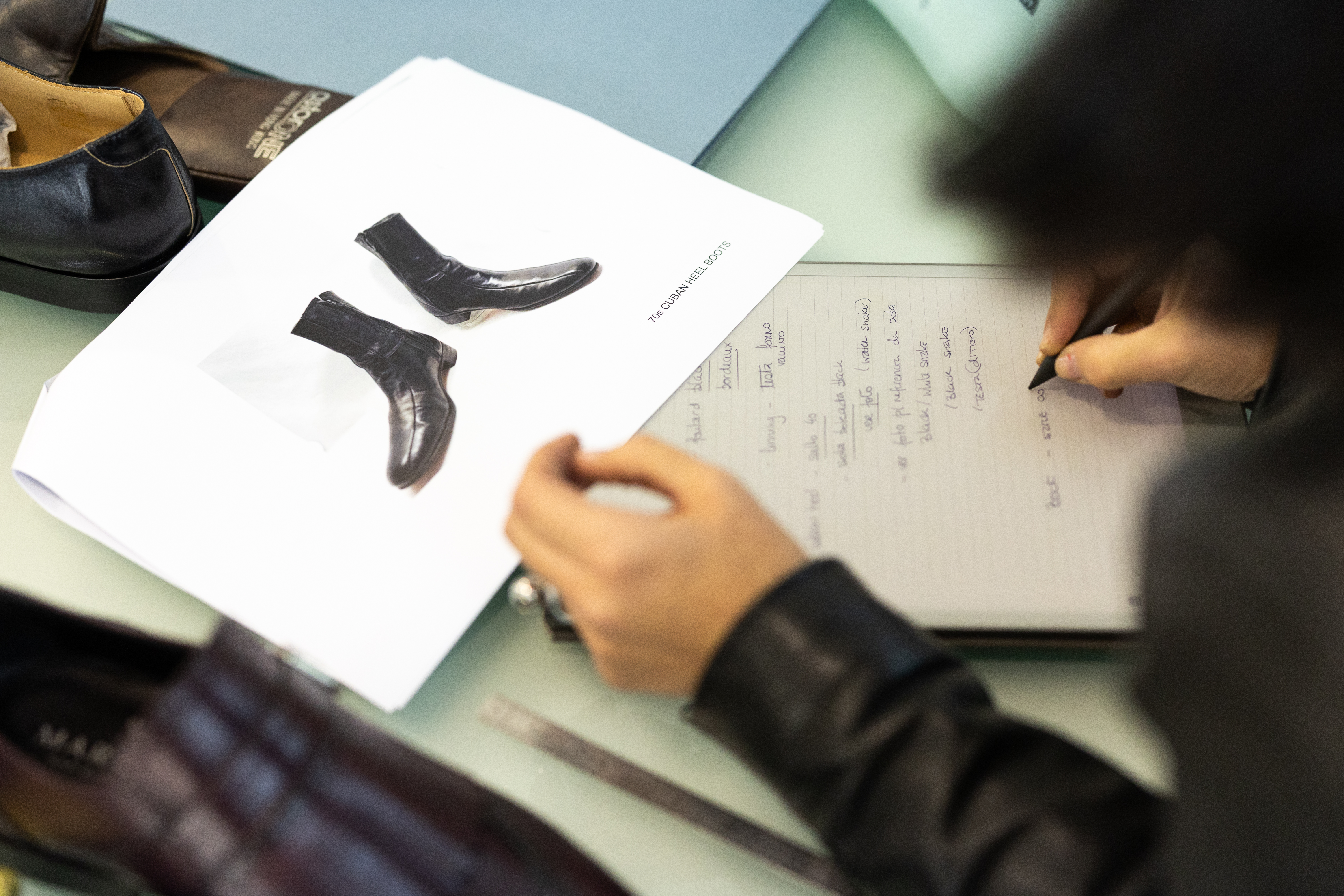 Behind the scenes of creating Willy Chavarria shoes in Portugal.