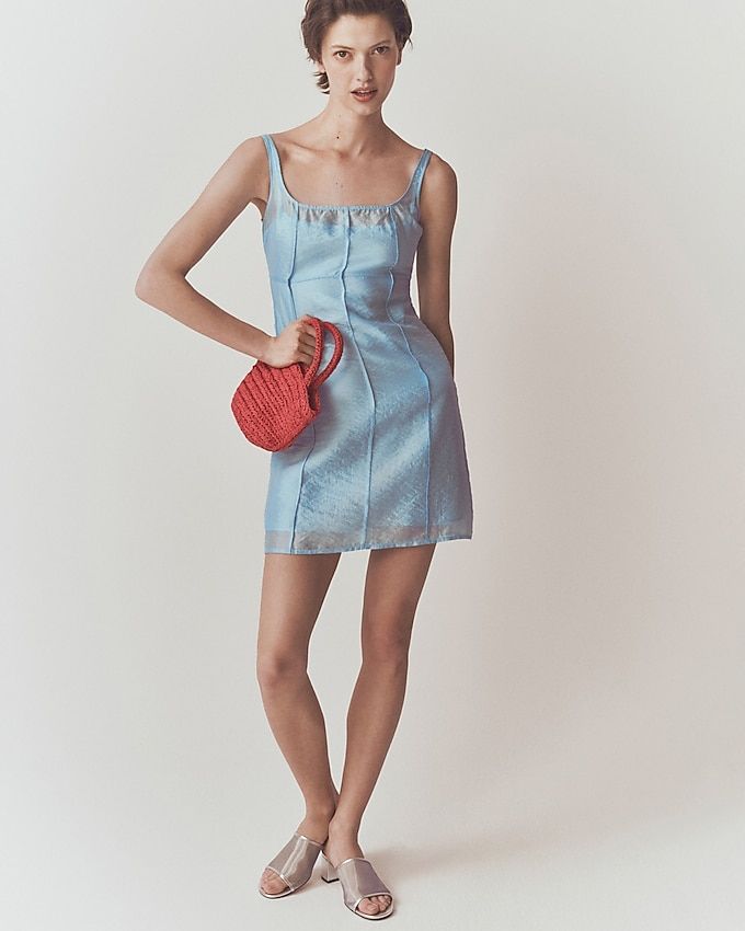 Collection Sheer Organza Slip Dress