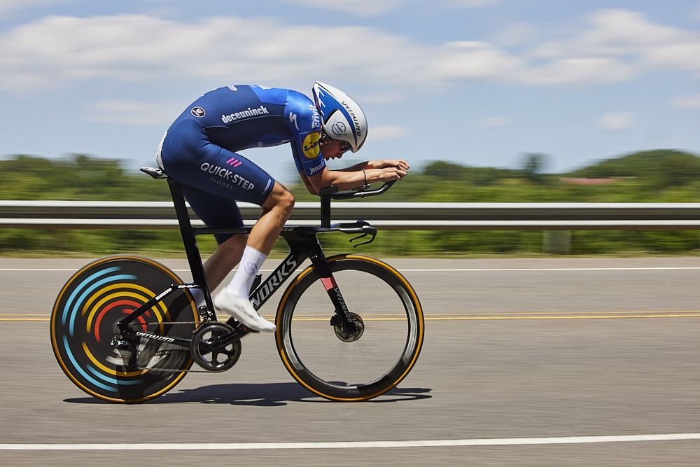 Ian Garrison (Deceuninck-QuickStep) at the USA Cycling Pro Road Championships 2021 time trial