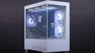 NextGear Clear Shift shown when transparent, so you can see through side and front glass panels