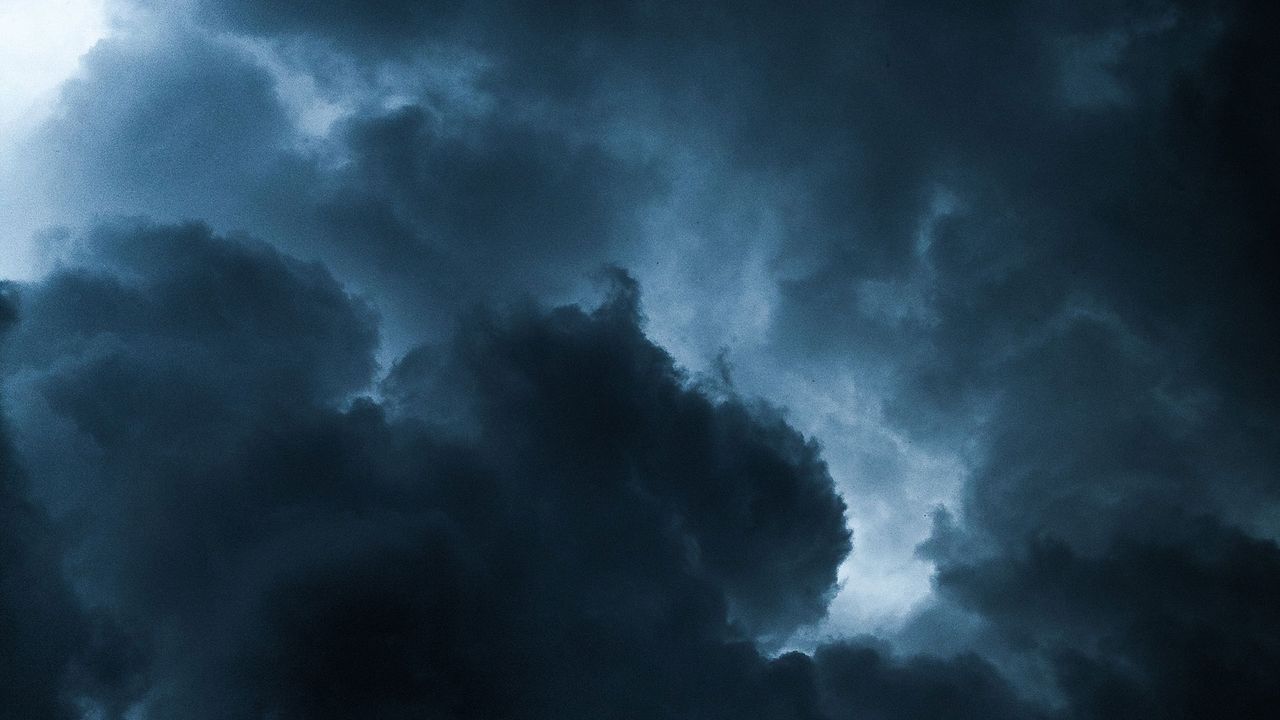 stormy clouds