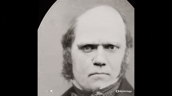 Charles Darwin, aged 46, in 1855. He had not yet published his theory about natural selection.
