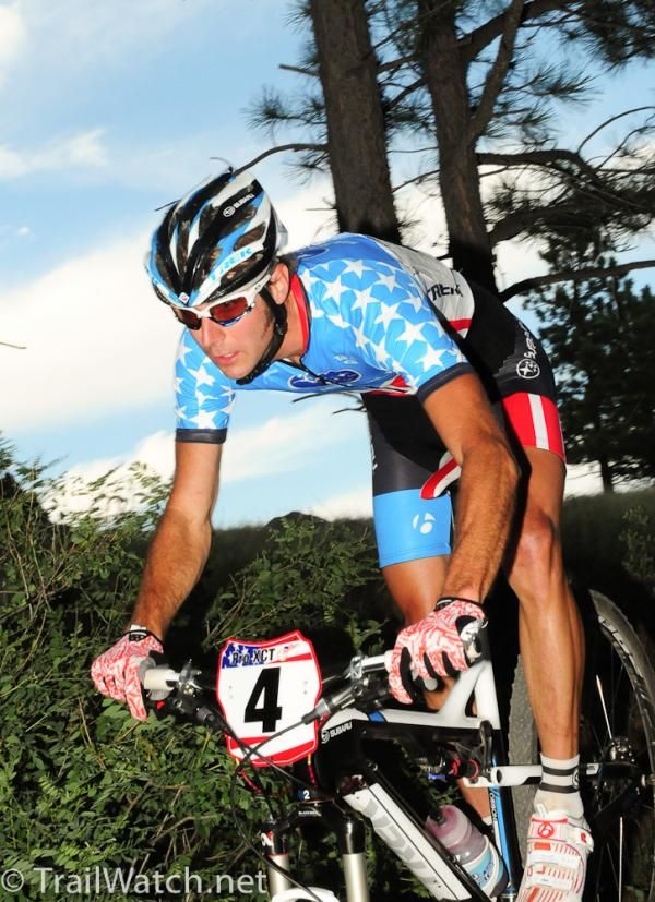 Jeremy Horgan-Kobelski (Subaru-Trek) wasted no time in establishing a lead