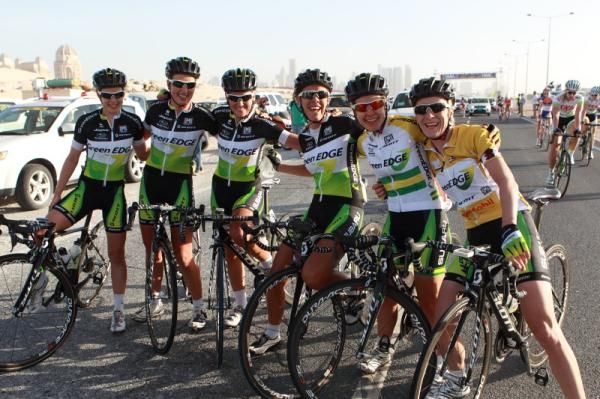A successful UCI debut for the GreenEdge-AIS women's team