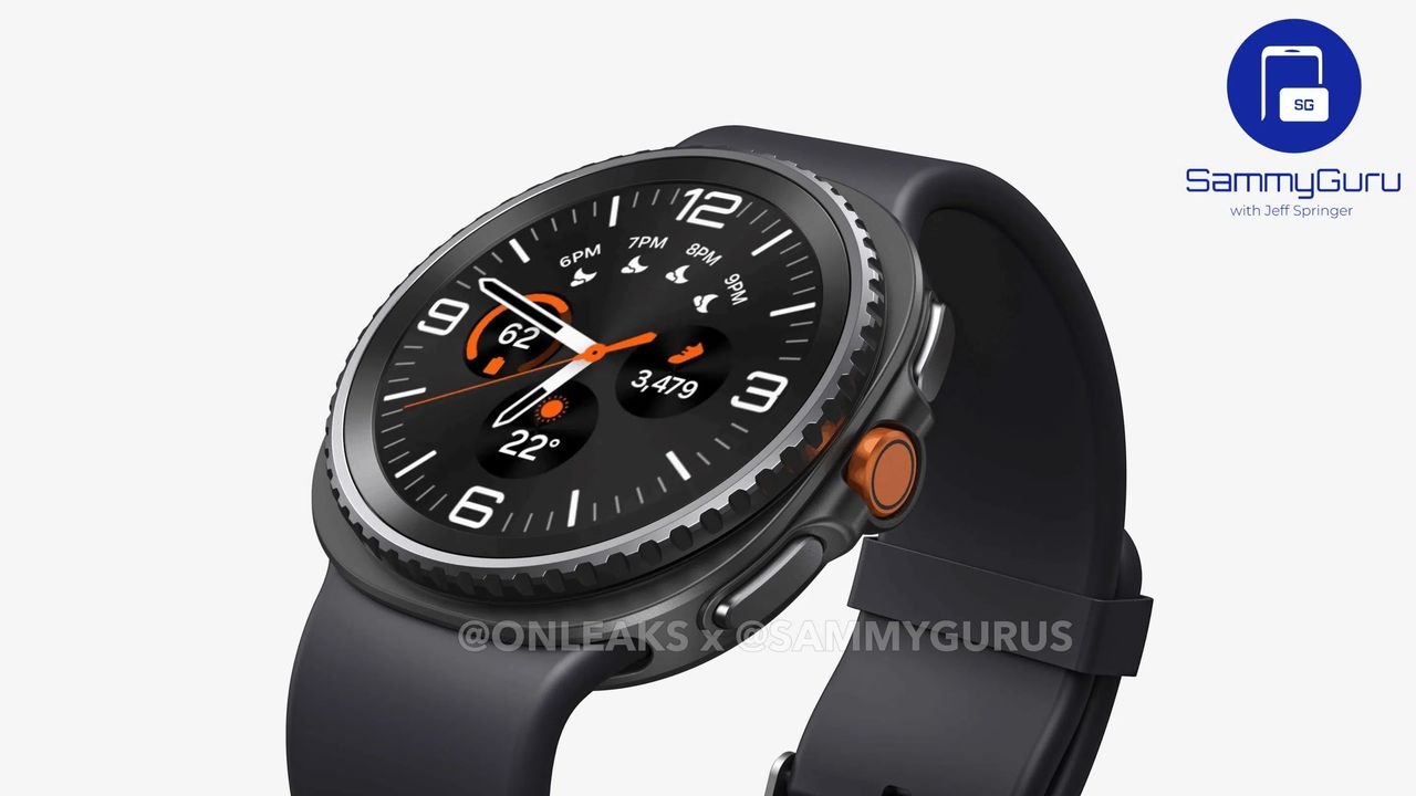 Renders of the Samsung Galaxy Watch 8 Classic
