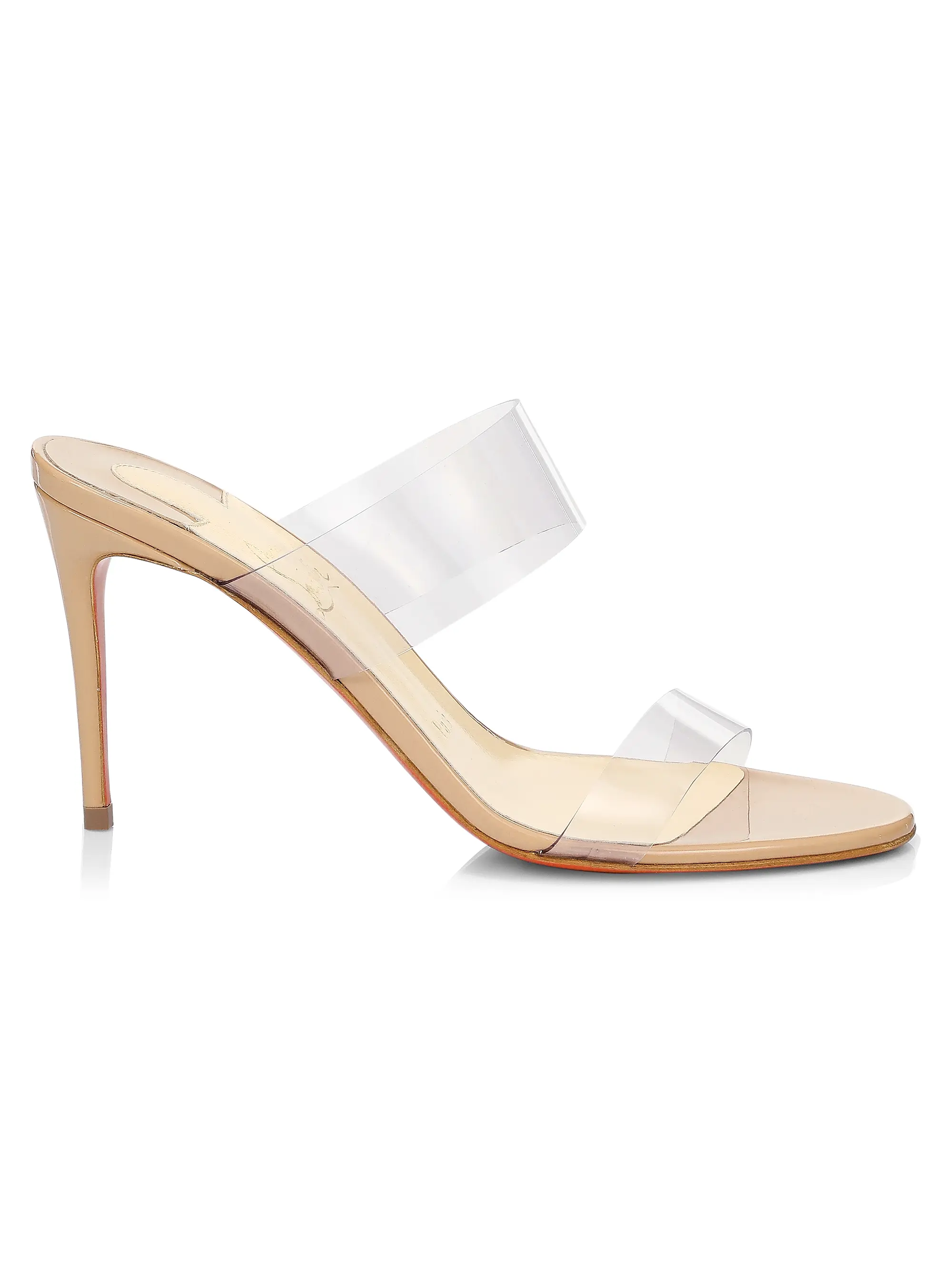 Just Nothing 85 Pvc &amp;amp; Patent Leather Mules