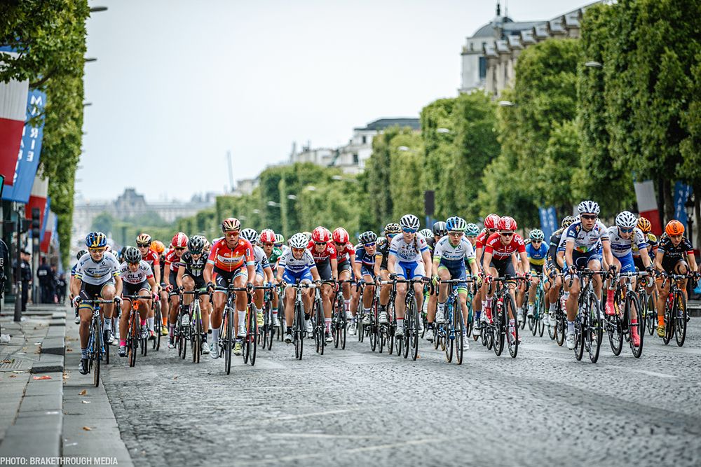 Chantal Blaak (Boels Dolmans) at La Course by Le Tour de France