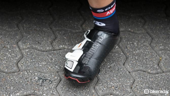 Marcel Kittel wears the new Shimano R321 shoe