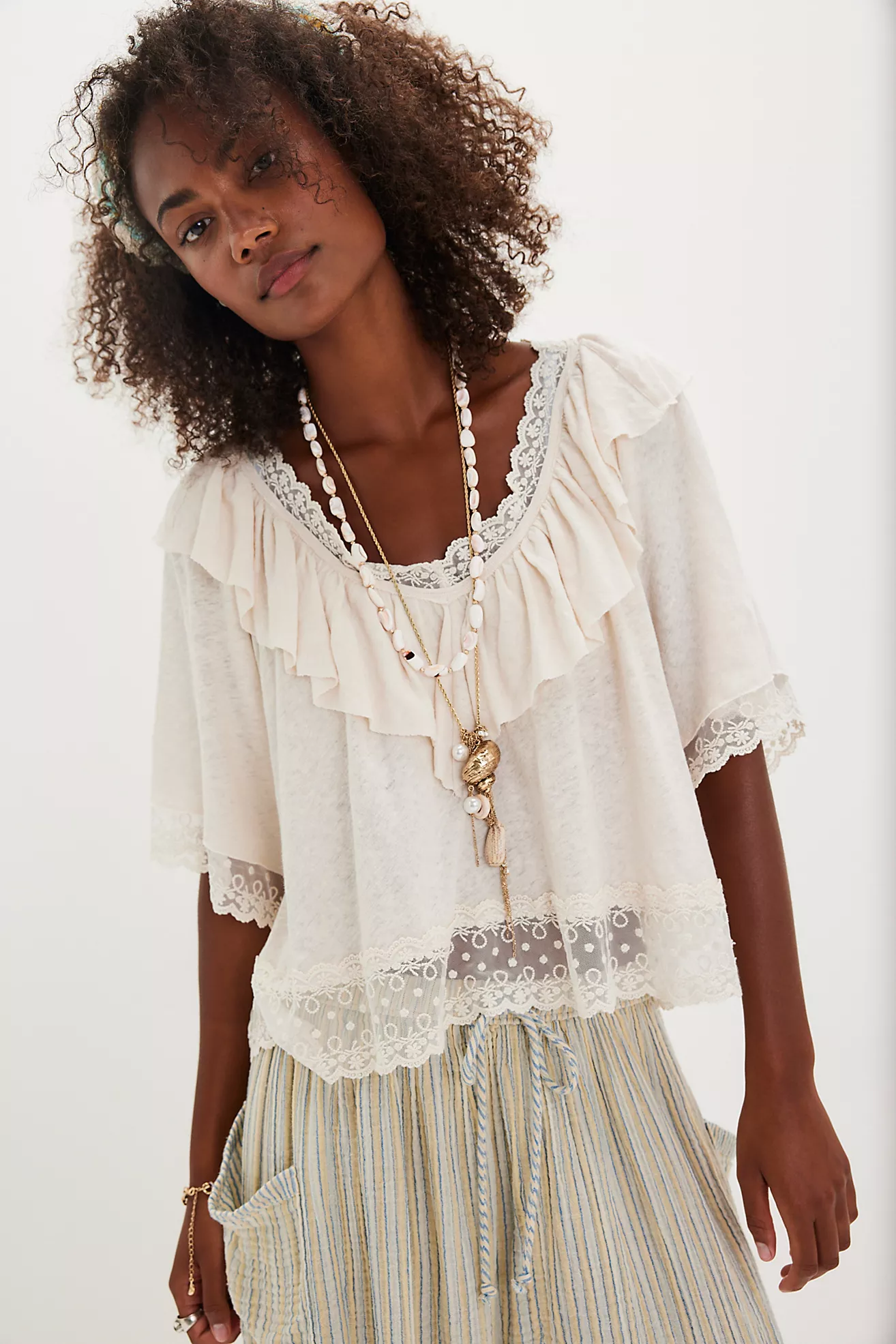 Free People, Lulu Knit Top