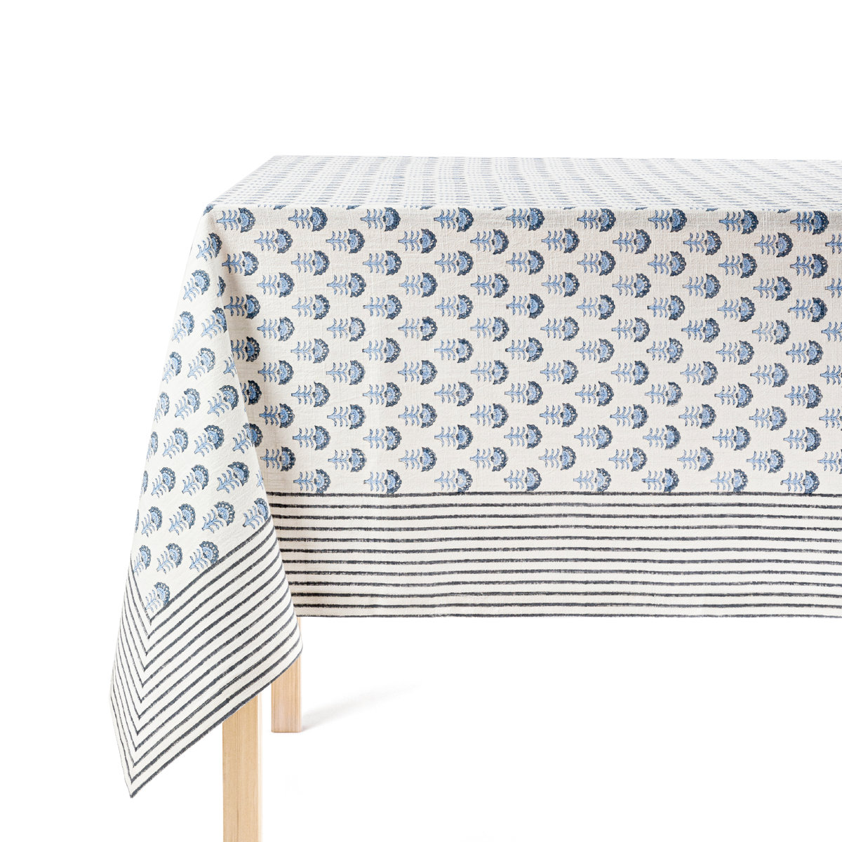 Over&amp;amp;back Hand-Blocked Tablecloth &amp;amp; Reviews | Wayfair