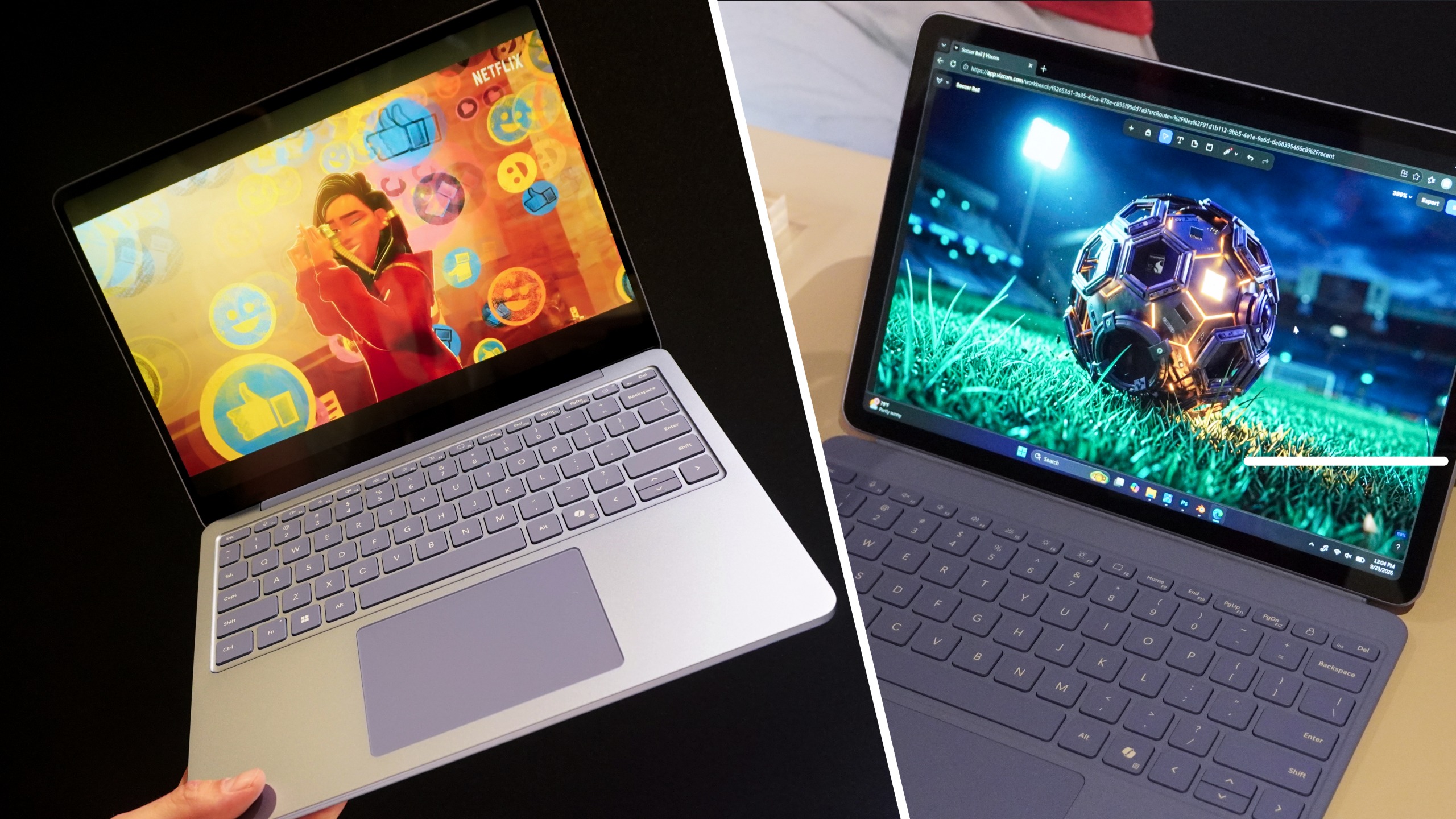Surface Laptop 13-inch and Surface Pro 12-inch