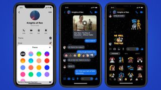 Facebook Messenger Star Wars theme