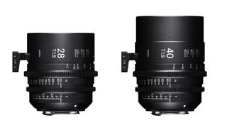 The 28mm T1.5 and 40mm T1.5 lenses