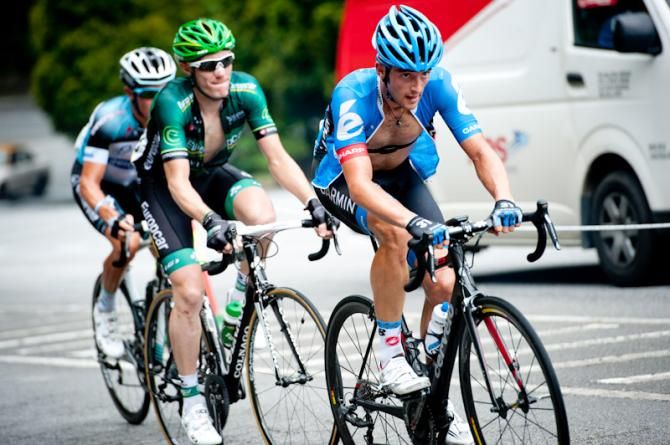 Nathan Haas (Garmin-Sharp) put in a strong performance on the climb in Genting Highlands