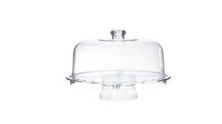 Multifunction Clear Acrylic Cake Stand and Serving Bowl