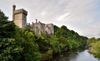 The imposing Lismore Castle in County Waterford is the Irish seat of the art loving Duke of Devonshire