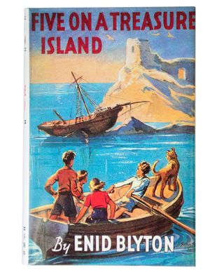 Enid Blyton's 'Five on a Treasure Island' first Famous Five book with original cover