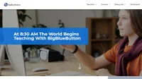 Website screenshot for BigBlueButton