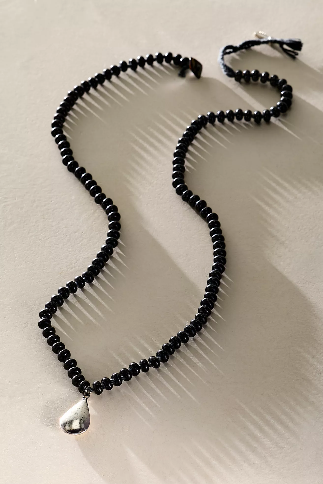 Exaggerated Sabin Pendant Necklace