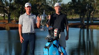 Maverick and Scout McNealy at the RSM Classic