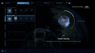 Halo Infinite campaign equipment item upgrades shield core