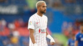 Youssef En-Nesyri in action for Sevilla