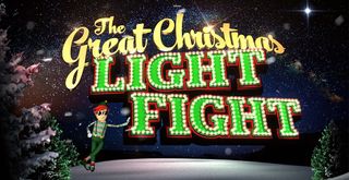 The Great Christmas Light Fight Logo Abc