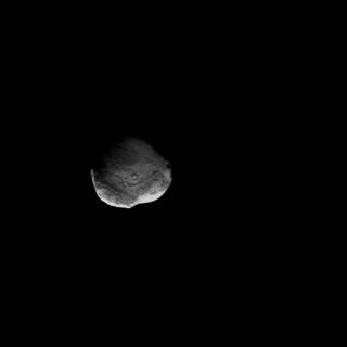 NASA's Stardust-NExT mission took this image of comet Tempel 1 at 8:38 p.m. PST on Feb 14, 2011.