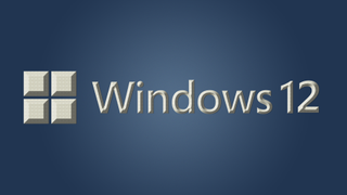 Bannière rétro de Windows 12