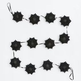 A black garland from H&M Home