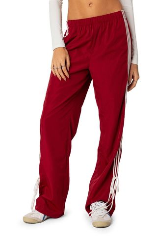 Remy tie-detail track pants