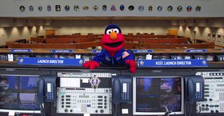 Elmo Visits NASA