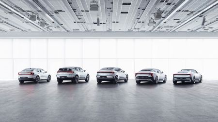 The Polestar product family, c2026