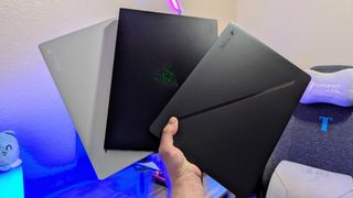 Image of the ASUS ROG Zephyrus G14 (2025) gaming laptop.