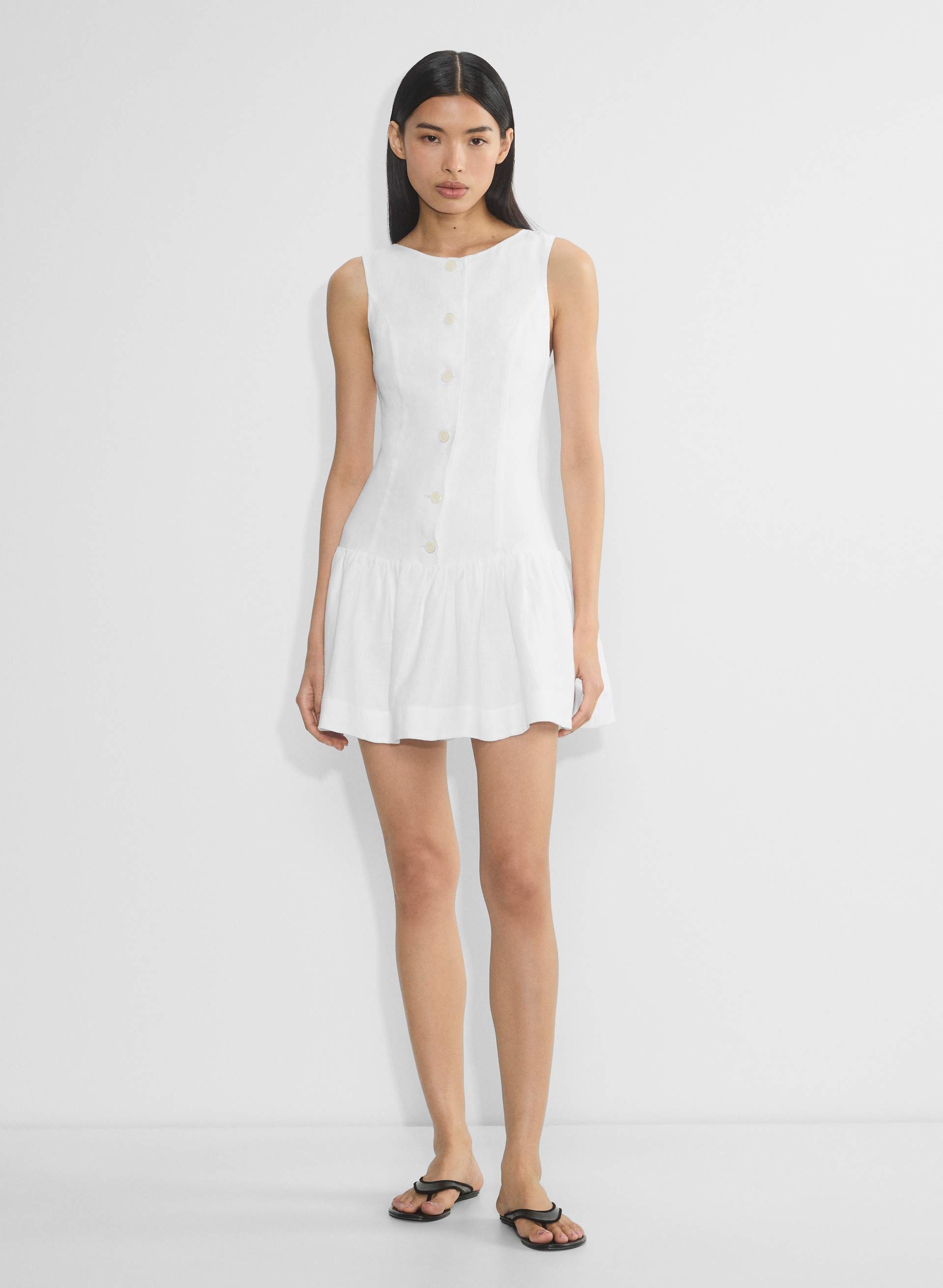 Snapdragon Linen Dress