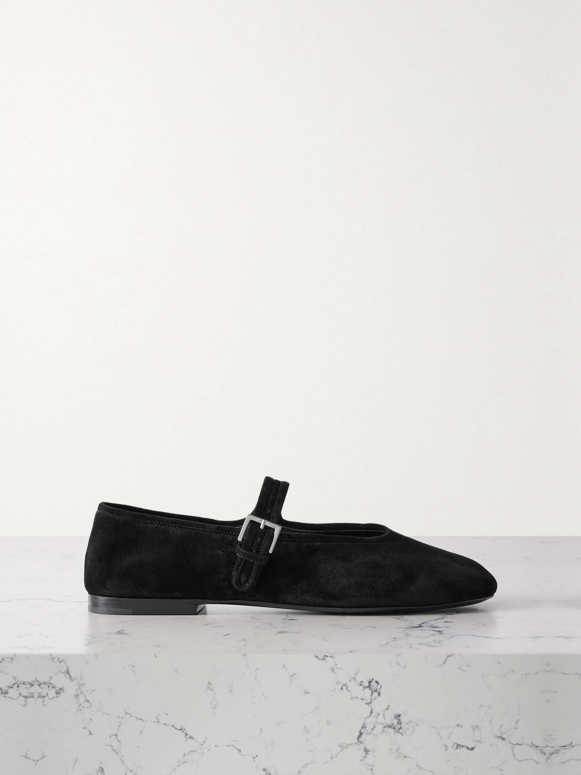 Boheme Suede Mary Jane Flats