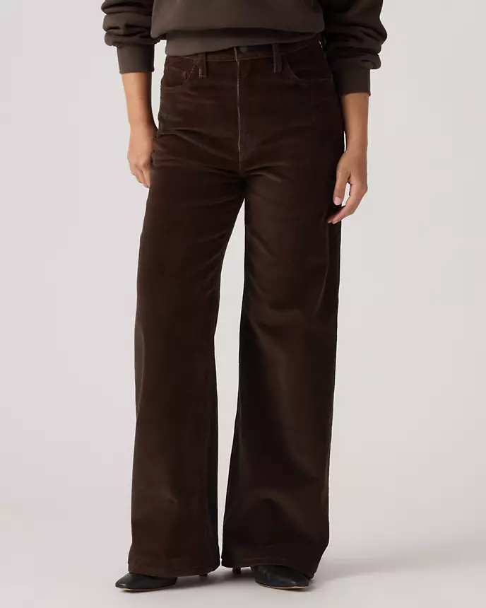 Levi's, Ribcage Wide-Leg Corduroy Pants