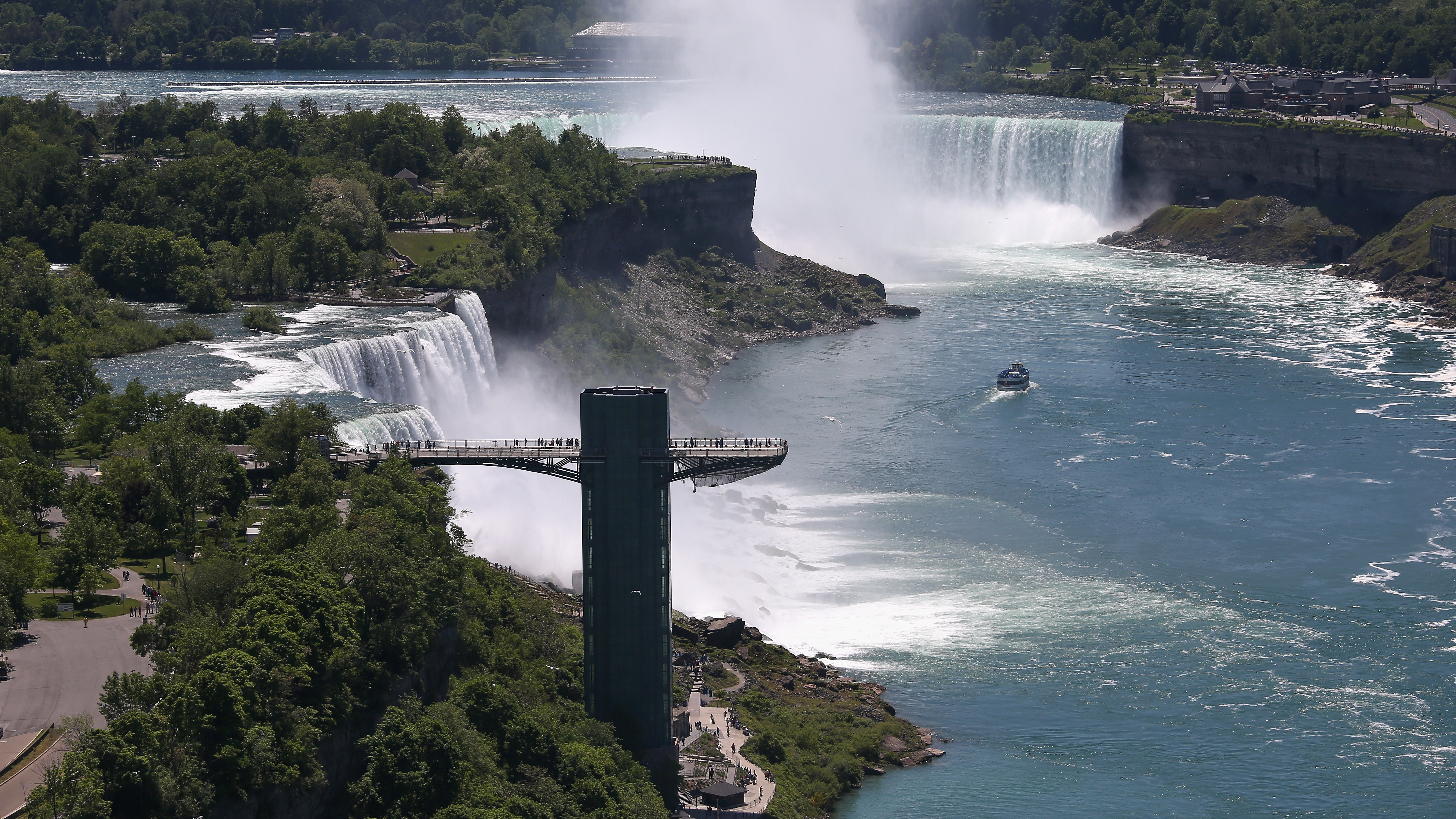 Crossing borders isn't allowed, even when they're as beautiful as Niagara Falls.