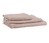 Putty Pink Waffle Bath Sheet 100 x 160cm| Was 35, Now £17.50 (50% off)