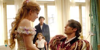 Amy Adams, Patrick Dempsey, Rachel Covey, and James Marsden in Enchanted