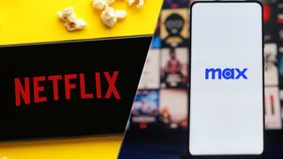 Netflix and Max logos side by side