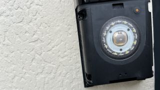 attaching the ring video doorbell 3 to a wall