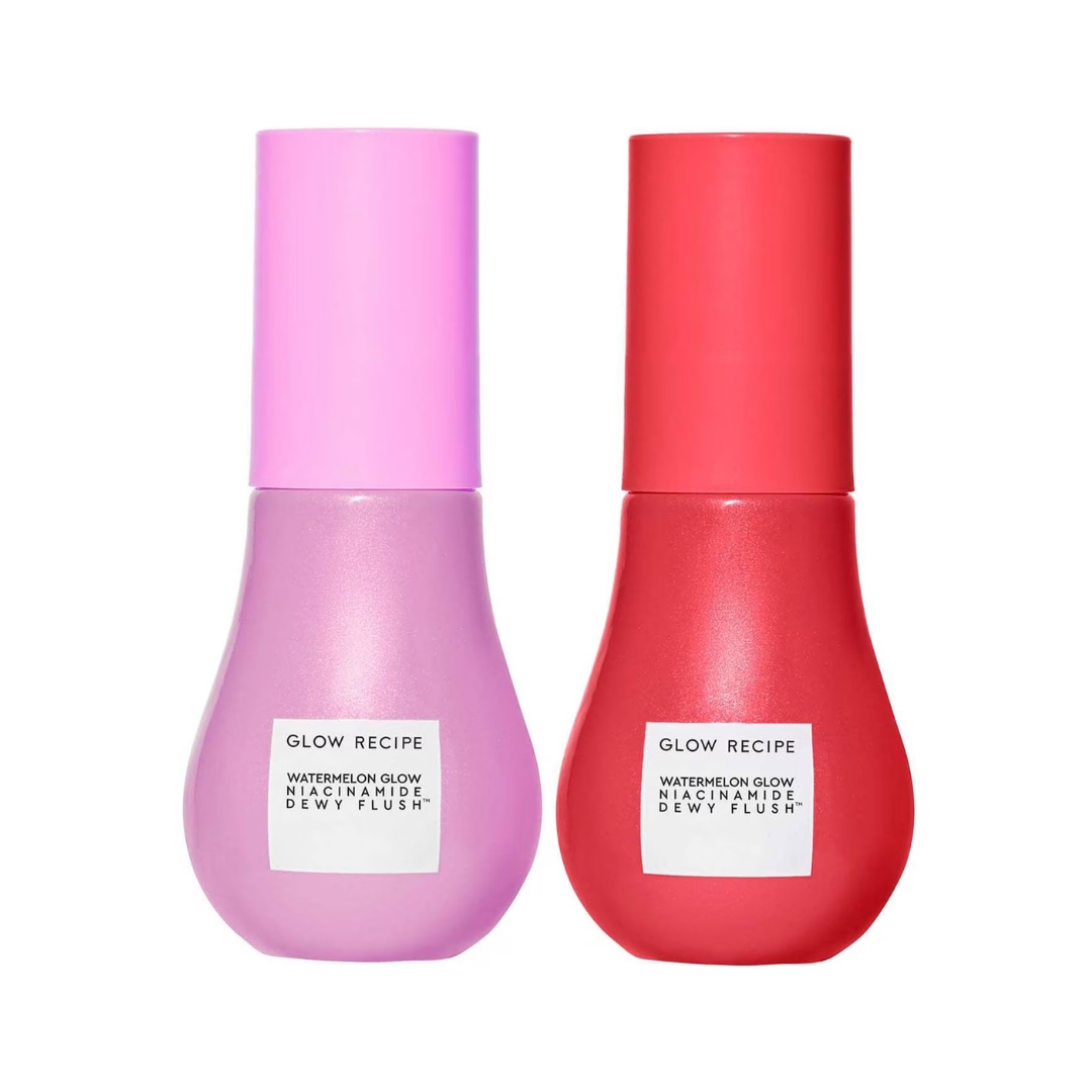 Glow Recipe Watermelon Glow Niacinamide Dewy Flush in Dragonfruit Flush and Cherry Flush